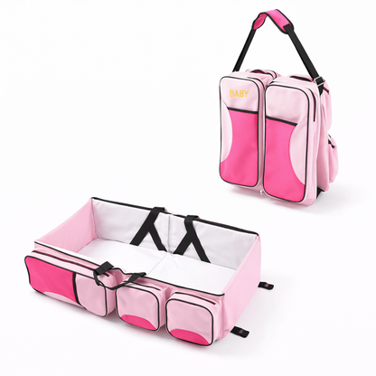 Ravi I Faltbares 2in1 Babybett für Zuhause & unterwegs mit Taschen
