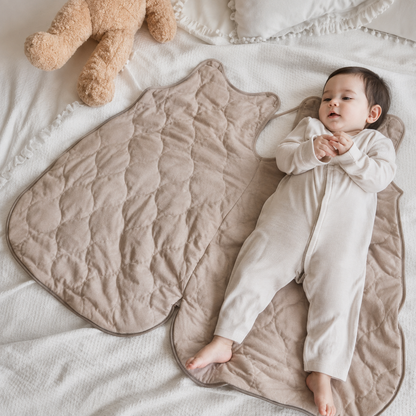 Luma I Warmer Babyschlafsack aus Baumwolle für 0–24 Monate