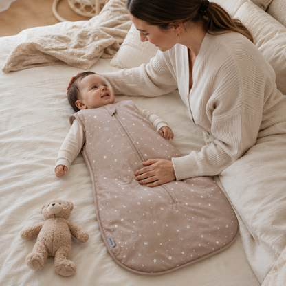 Luma I Warmer Babyschlafsack aus Baumwolle für 0–24 Monate