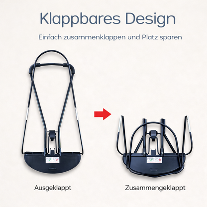 Kivo I Babyschaukelstuhl mit Spielzeug & Klappfunktion