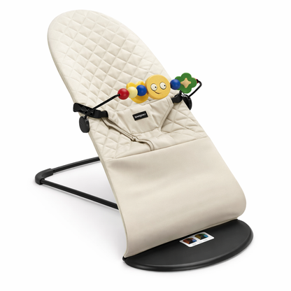 Kivo I Babyschaukelstuhl mit Spielzeug & Klappfunktion
