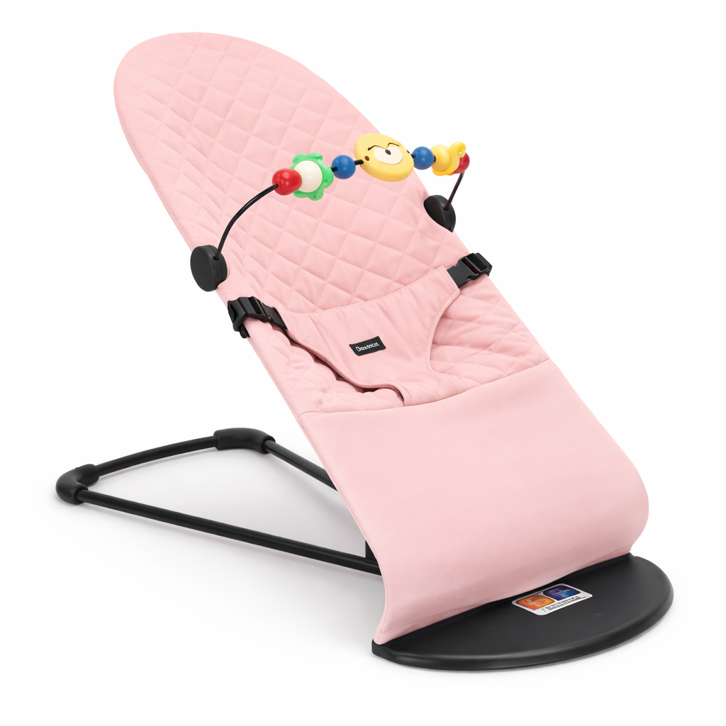 Kivo I Babyschaukelstuhl mit Spielzeug & Klappfunktion