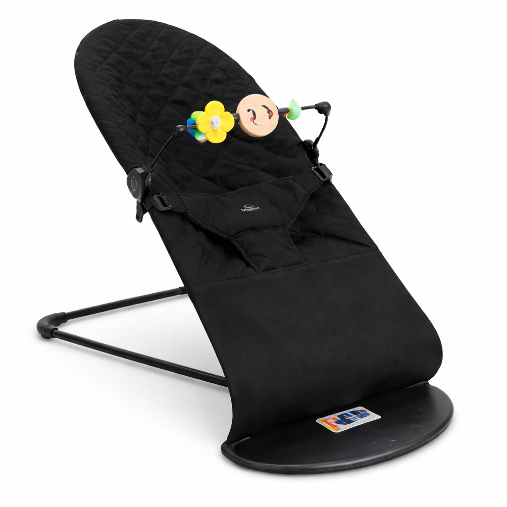 Kivo I Babyschaukelstuhl mit Spielzeug & Klappfunktion