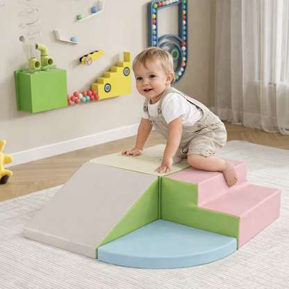 Lino I Indoor Spielrutsche aus Schaumstoff für Kinder